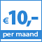 webpakket voor slechts € 10,00 per maand!